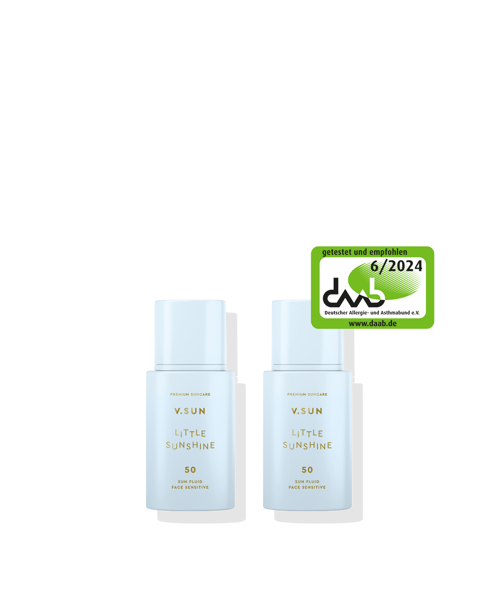 SUN FLUID SPF 50 PERFUME FREE DOUBLE SET