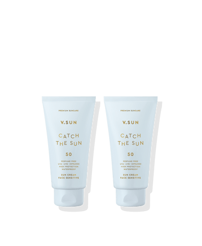 SUN CREAM FACE SPF 50 PERFUME FREE DOUBLE SET