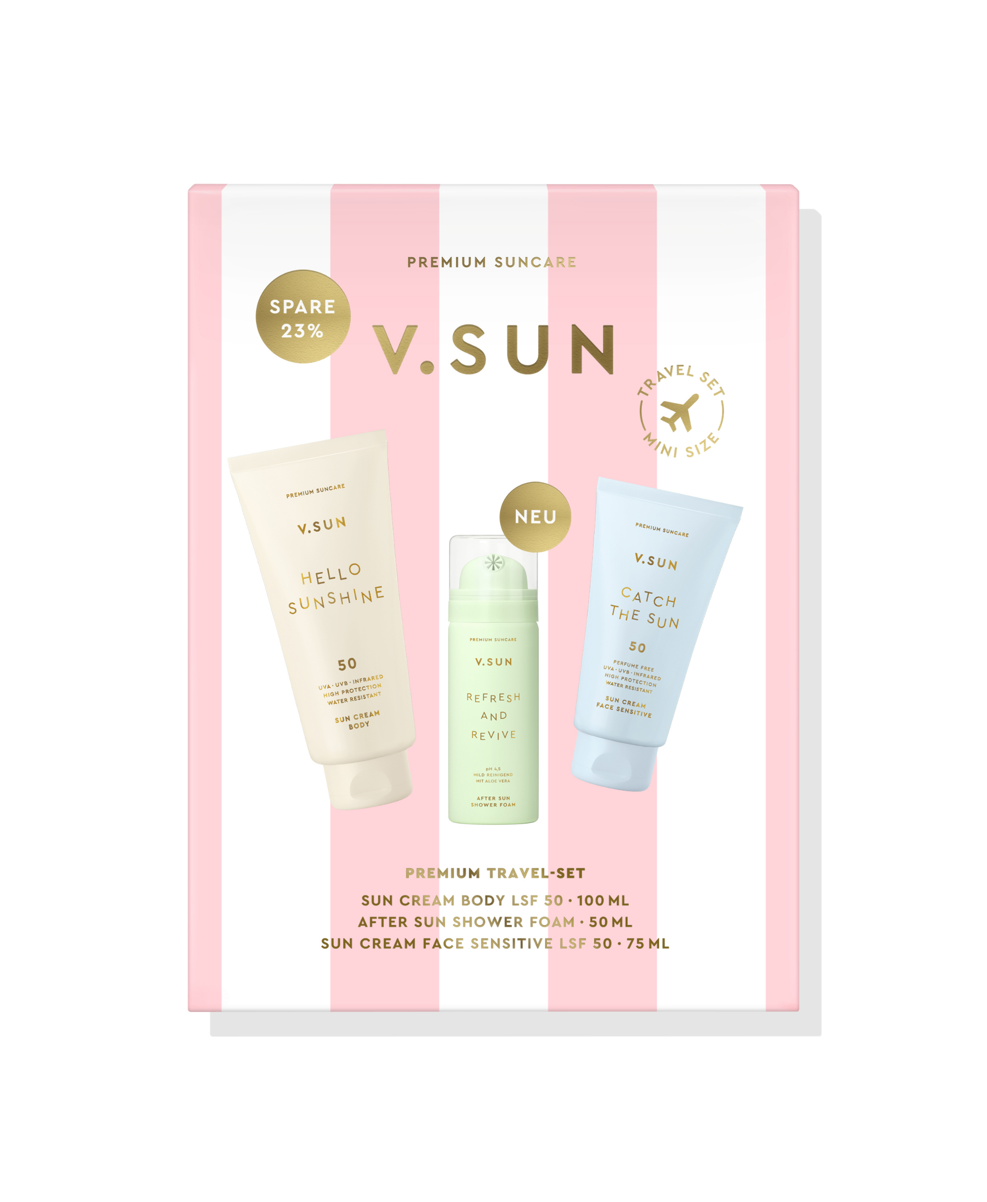 V.SUN Premium Travel Set